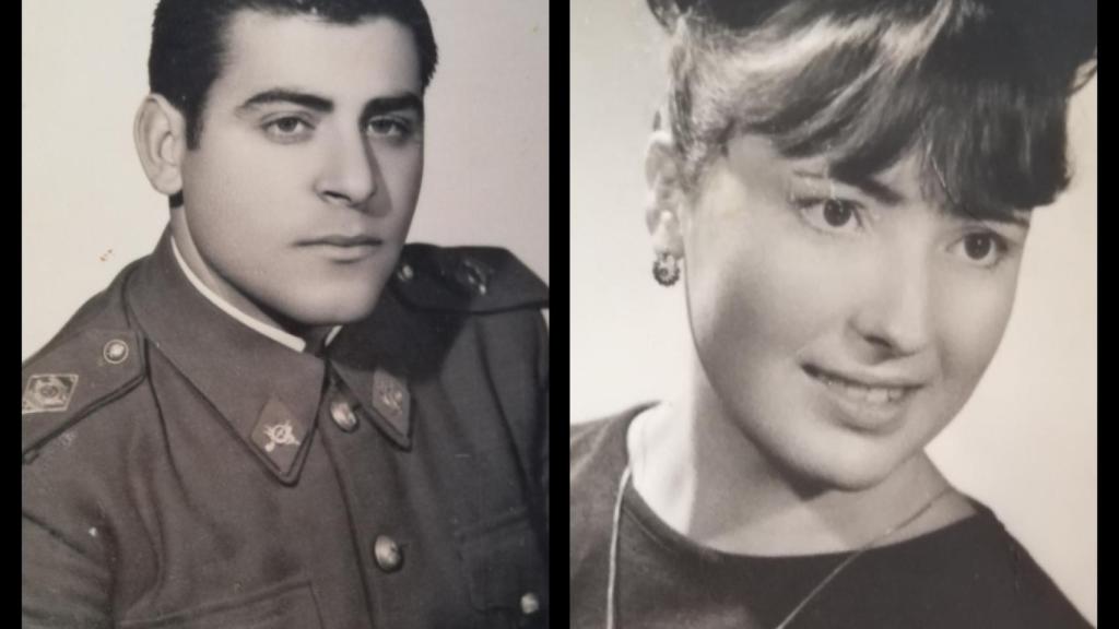 Mateo y María del Carmen, de jóvenes. Se conocieron en Barcelona, aunque él nació en Jerez del Marquesado (Granada) y ella en Antequera (Málaga).