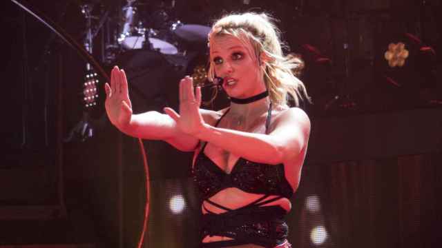 Britney Spears en un concierto en Berlín.