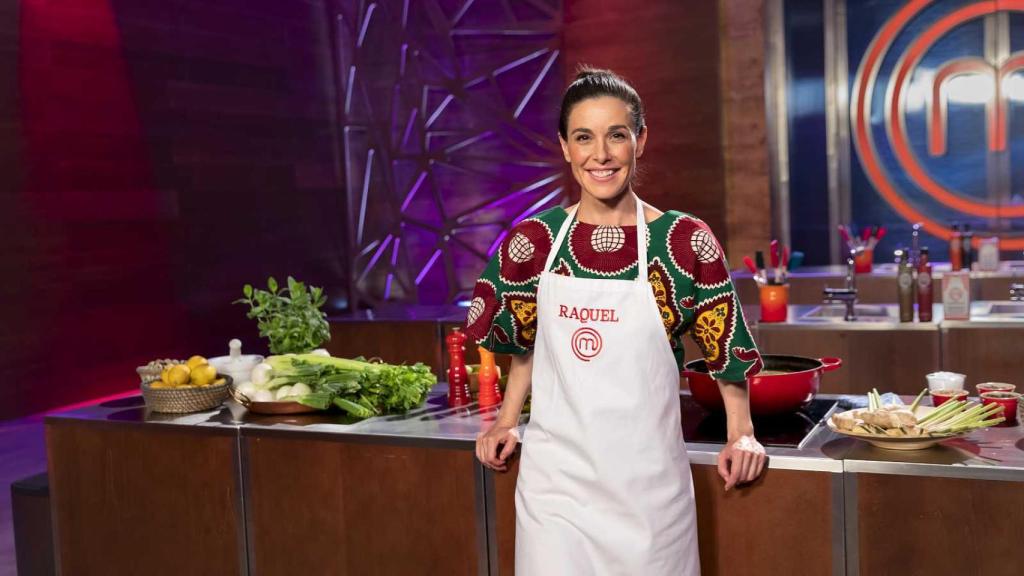 Raquel Sánchez Silva durante su paso por 'MasterChef Celebrity'.