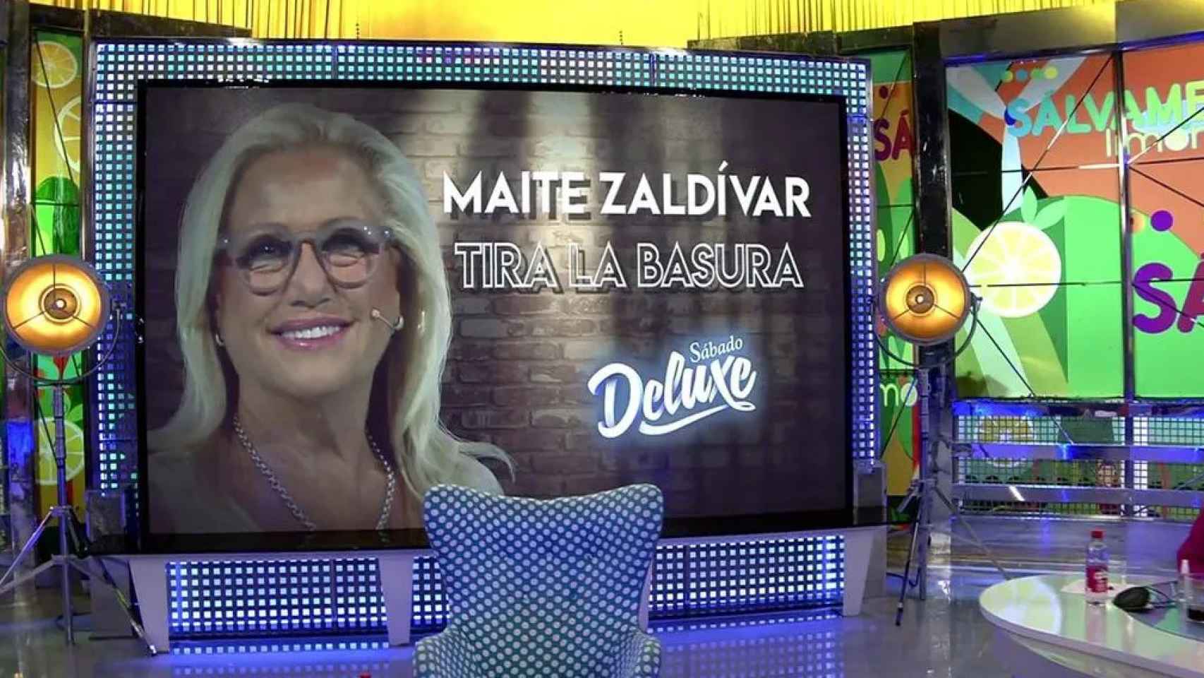 Anuncio del regreso de Maite Zaldívar a 'Sálvame'