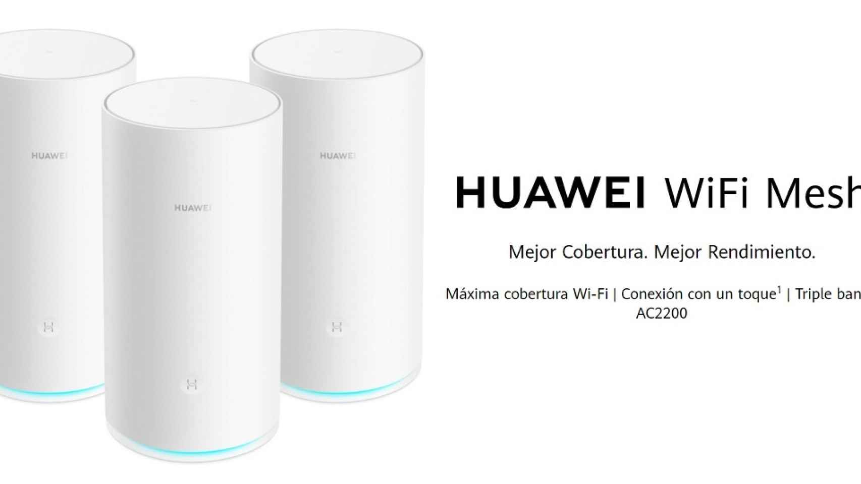 El Huawei WiFi Mesh llega a España: el primer router de malla de Huawei