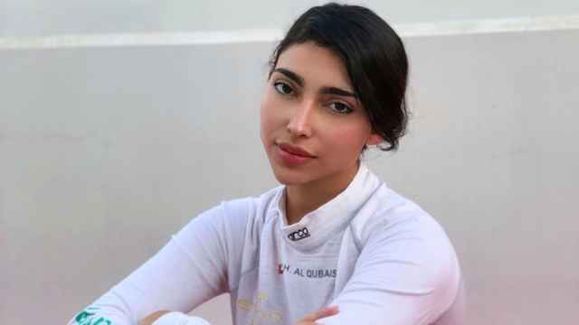 La piloto de automovilismo Amna Al Qubaisi.