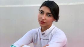La piloto de automovilismo Amna Al Qubaisi.
