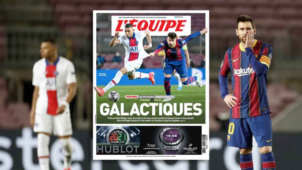 La prensa internacional 'retrata' al Barça tras el 1-4