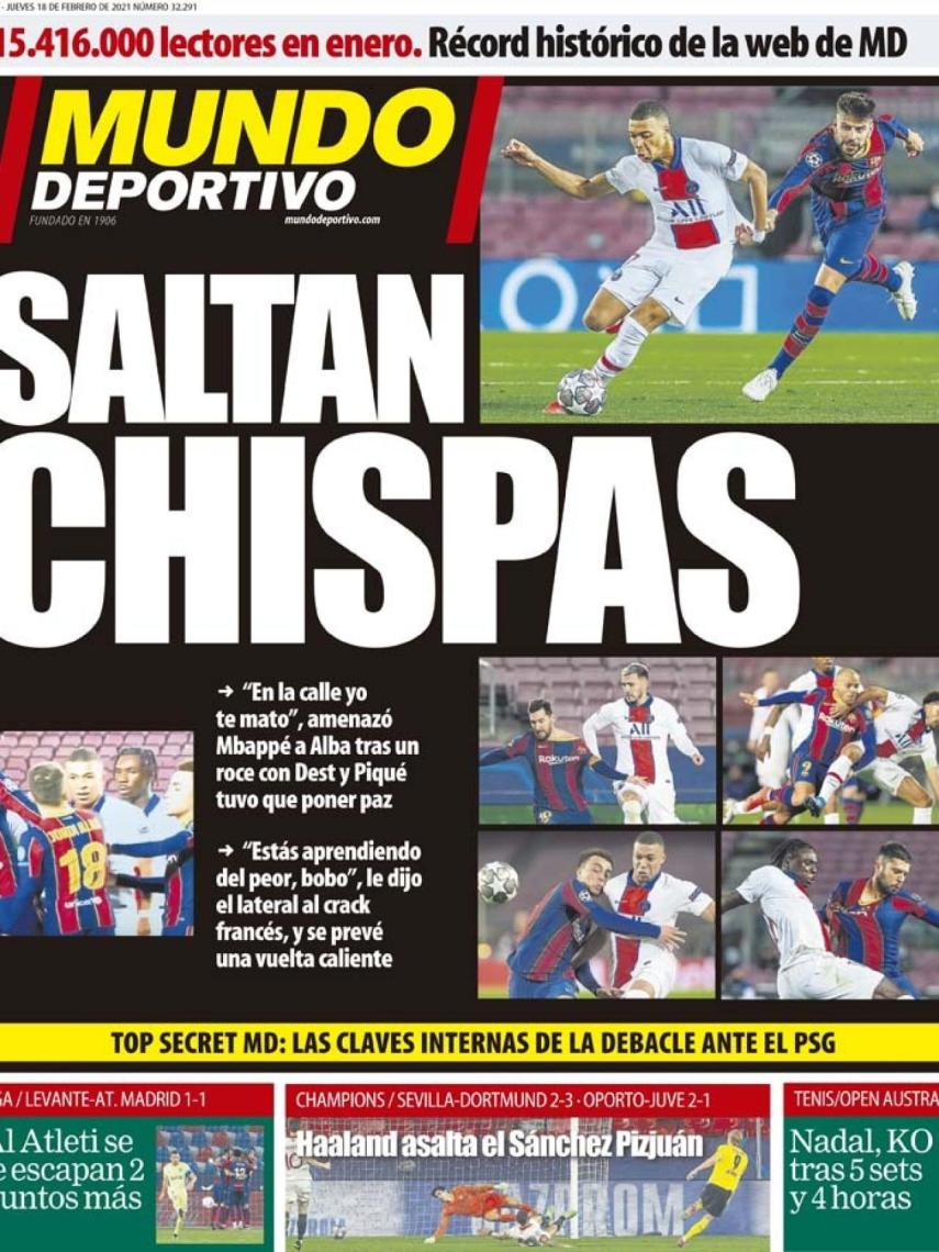 Portada Mundo Deportivo