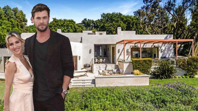 Imagen de la casa que Elsa Pataky y Chris Hemosworth tienen a la venta.