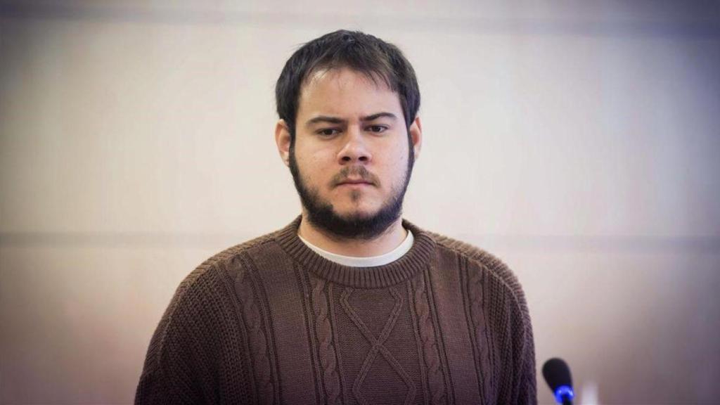 El rapero Pablo Hasél ante el juez. Efe