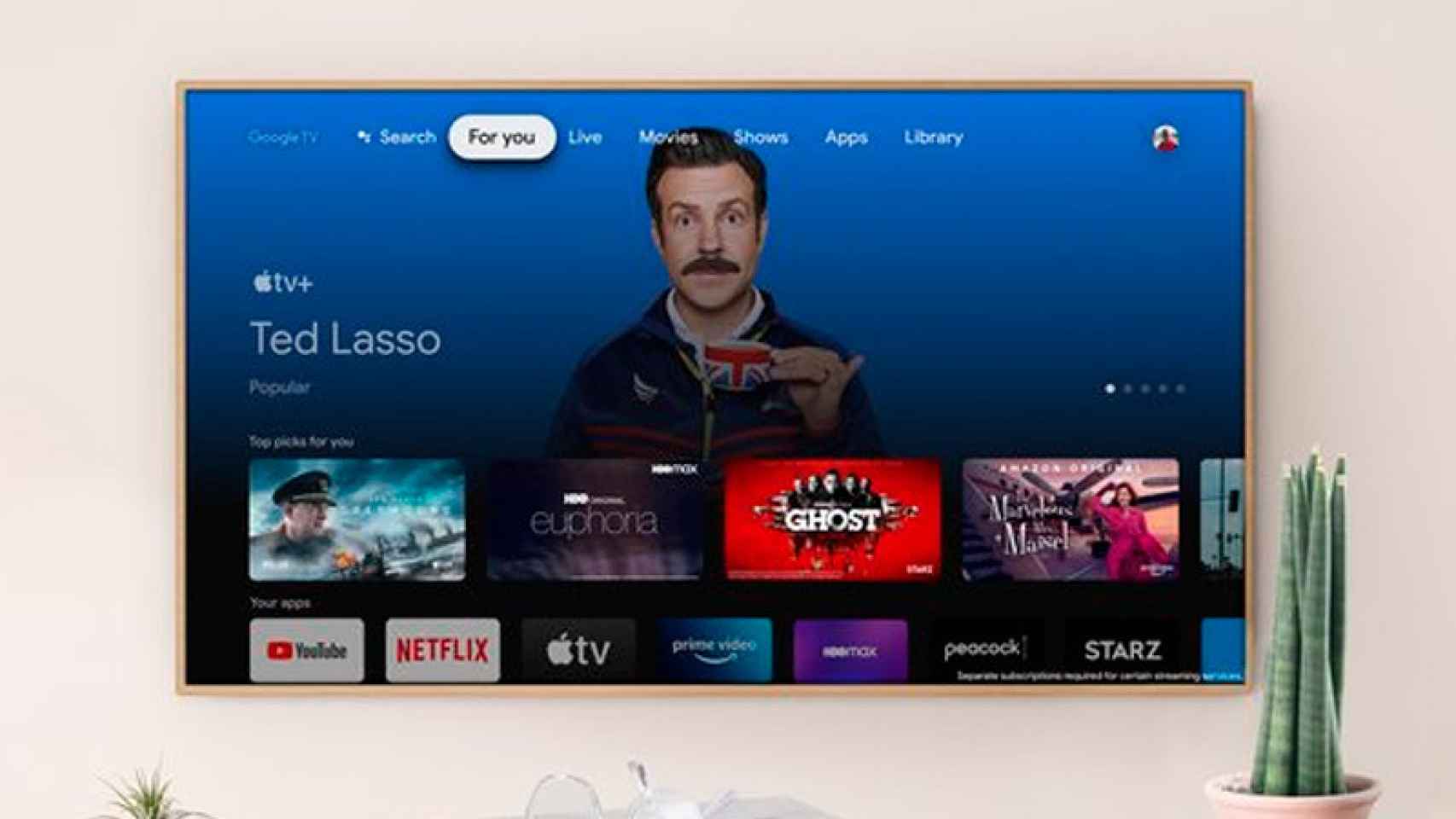 Apple TV+ ya se puede usar en los Chromecast con Google TV