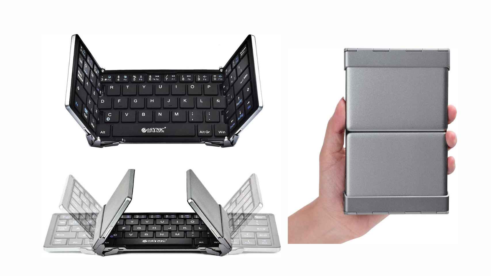 Descubre las ventajas de tener un teclado plegable para todos tus  dispositivos