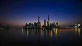 Panorámica nocturna de la ciudad de Shanghai, 'smart city' del año 2020. FOTO: Pixabay.