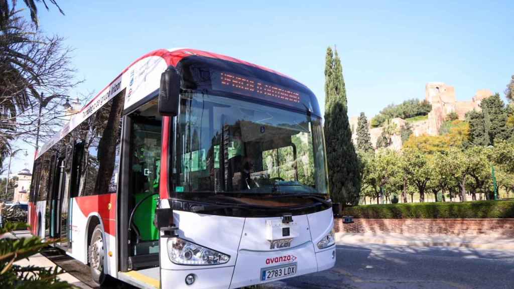 Autobús autónomo presentado en Málaga