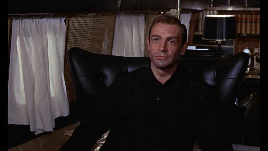 Sean Connery en 'Goldfinger'.
