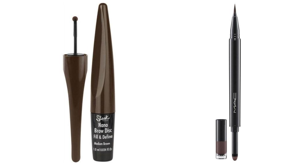 Los pinceles para cejas con tinta semipermanentes y 'waterproof' ofrecen un resultado muy similar.