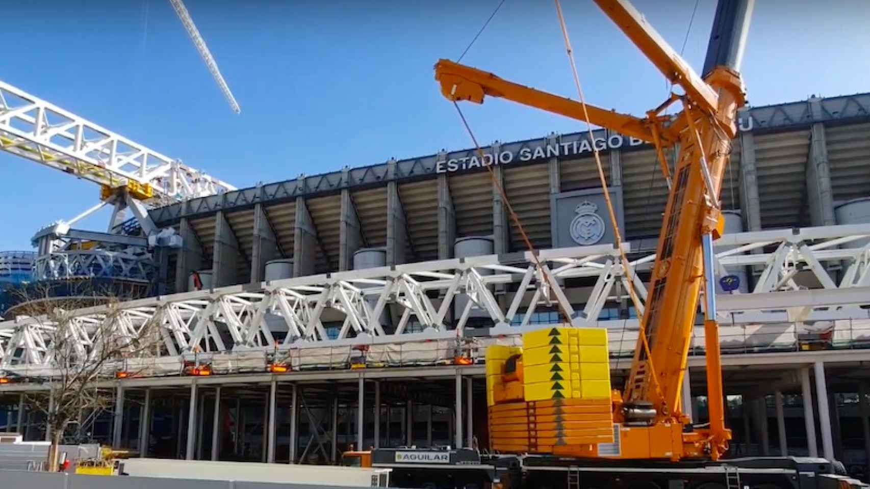 La nueva 'megacercha' del Santiago Bernabéu