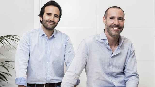 Álvaro Luna y Antonio Brusola, cofundadores de Housers, en una foto de archivo.