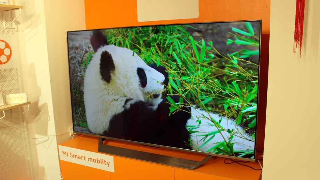 Diseño del nuevo televisor Xiaomi Mi TV Q1.