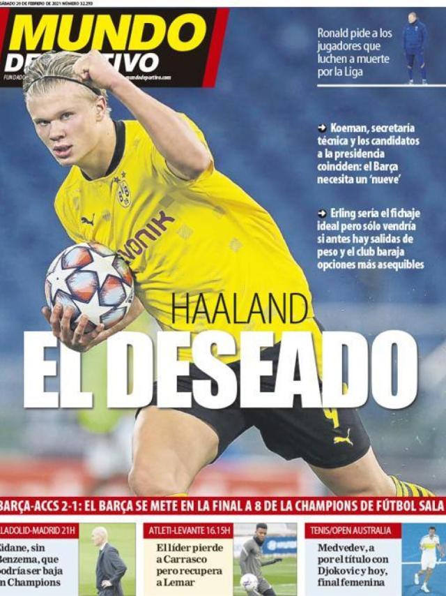 La Portada Del Diario Mundo Deportivo 20022021 8120