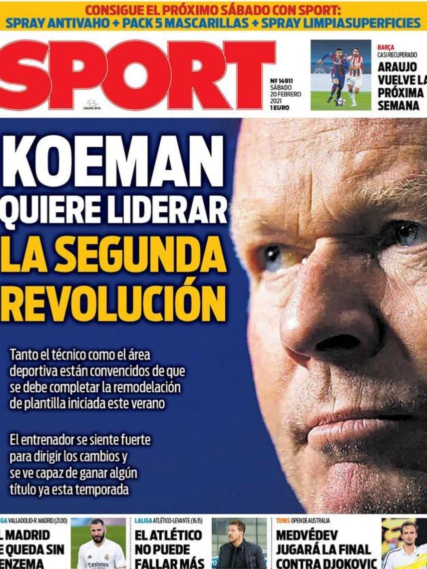Portada SPORT