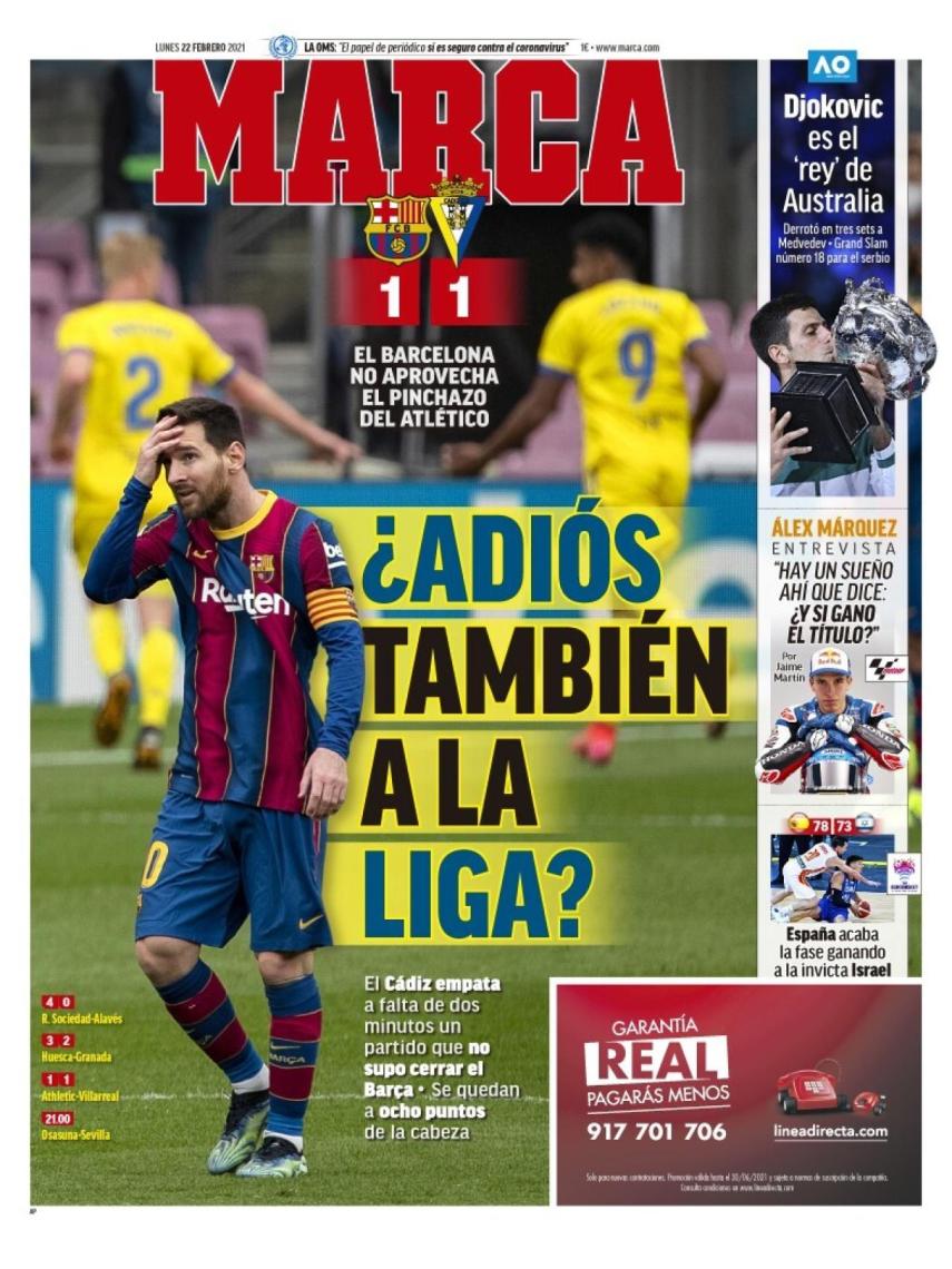 Portada MARCA