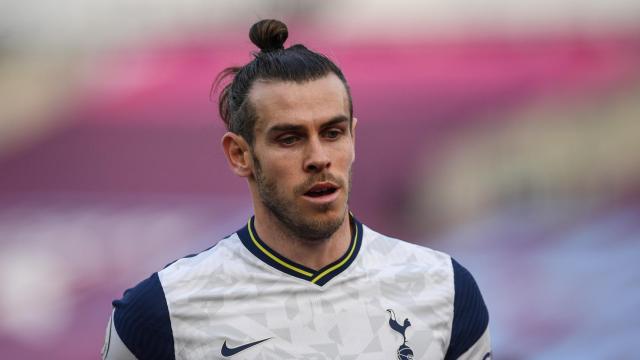 Gareth Bale en su partido frente al West Ham