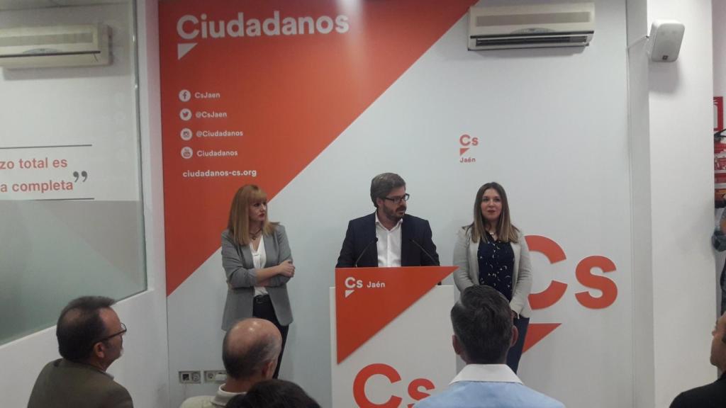Presentación de Cantos (Izda) como candidata de Cs en 2017
