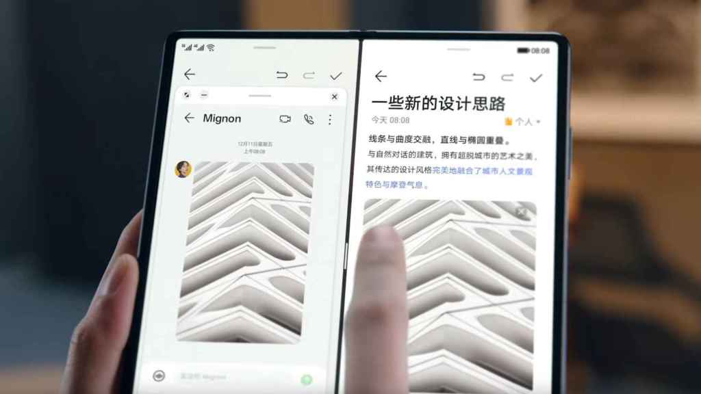 El punto fuerte del Huawei Mate X2 será la multitarea