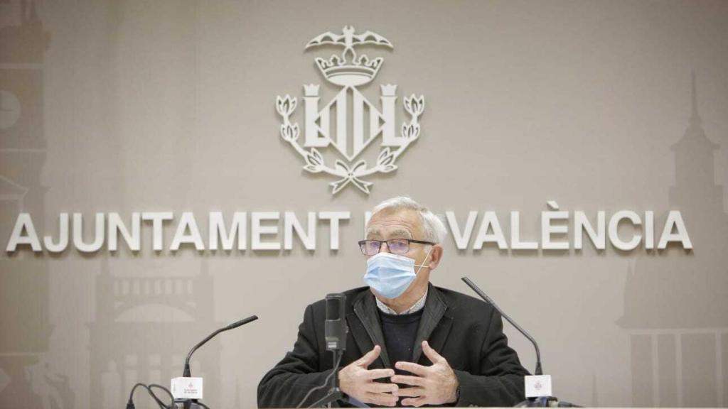Joan Ribó, alcalde de Valencia. EE