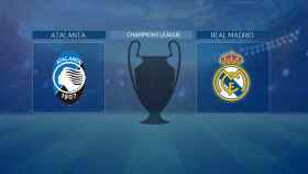 Atalanta - Real Madrid, partido de la Champions League