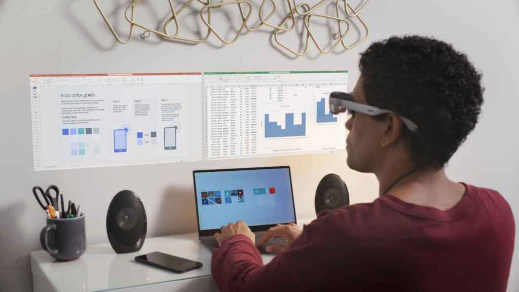 Las gafas de realidad aumentada de Qualcomm permiten usar apps de ordenador