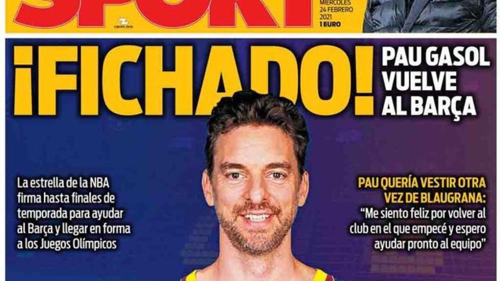 Portada SPORT