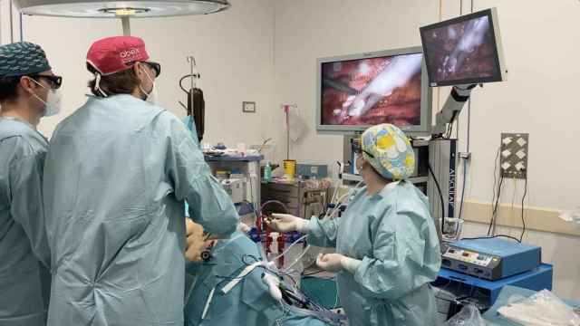 Operación de trasplante en el Regional de Málaga