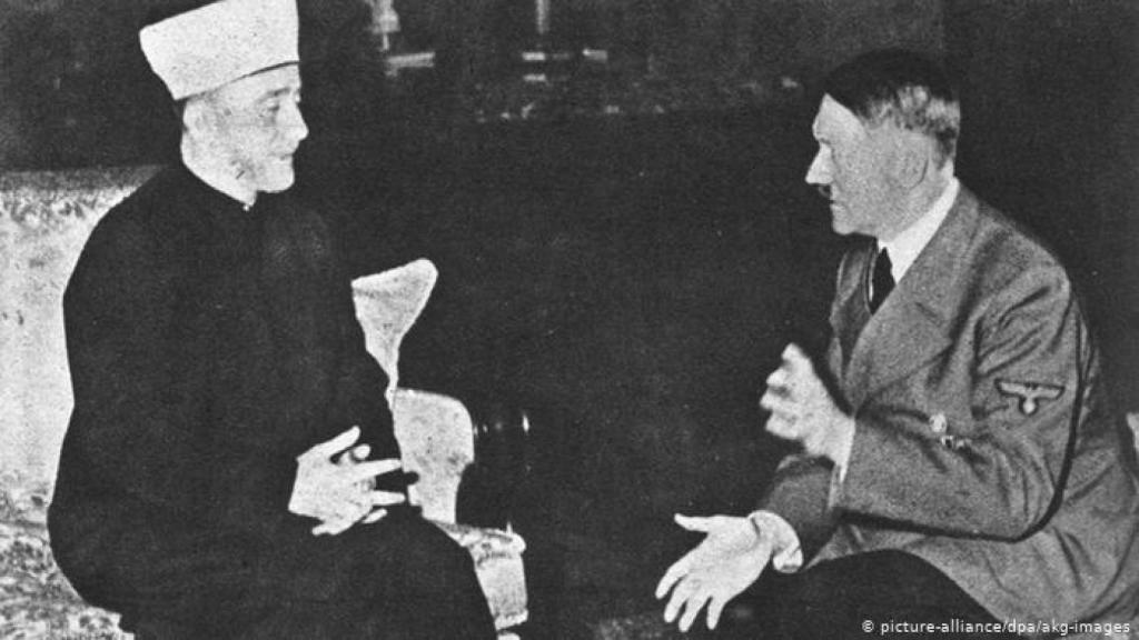 Amin al-Husayni y Adolf Hitler.