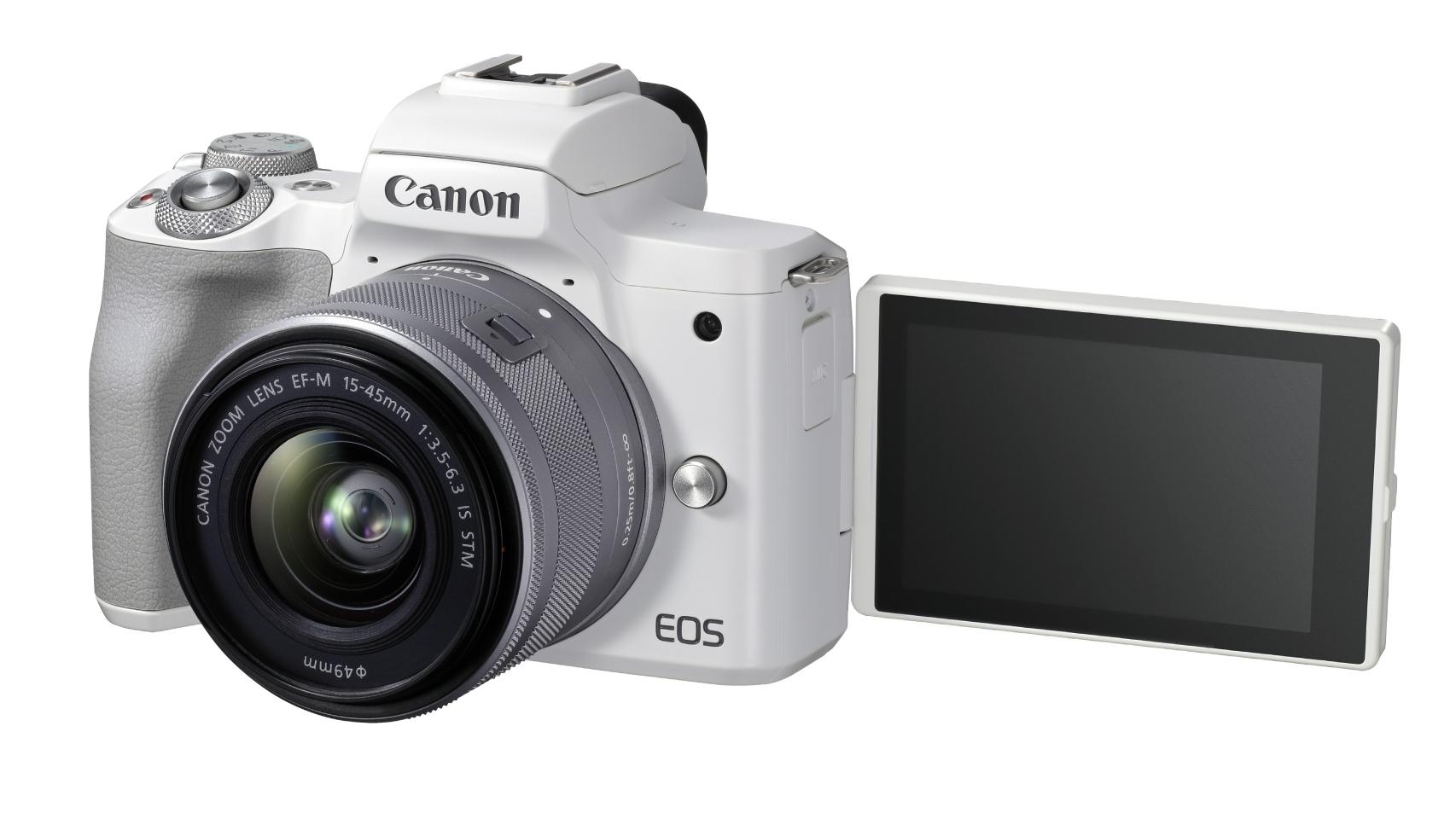 Camara Canon EOS M50 Mark II + 15-45mm + Adaptador Canon Montura M