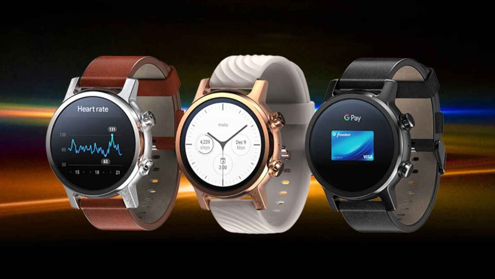 Motorola prepara tres relojes inteligentes para este año