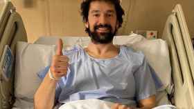 Llull, en el hospital tras ser operado de la rodilla