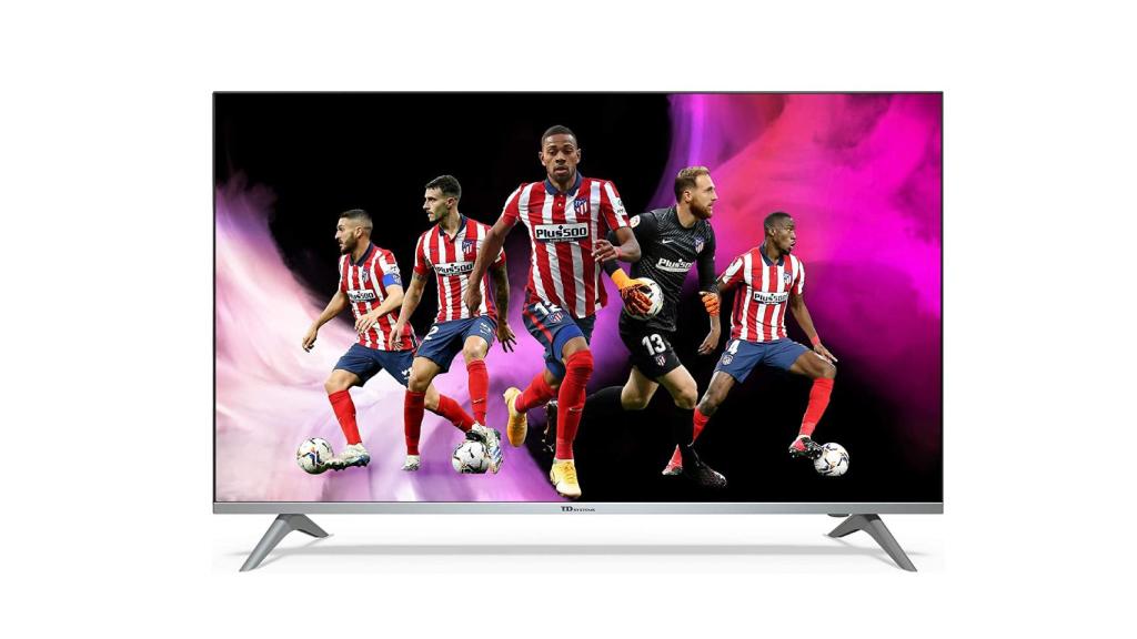 Así es el televisor de 43 pulgadas de TD Systems que se puede comprar por un euro.