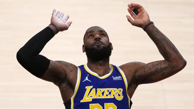 LeBron James, con Los Angeles Lakers