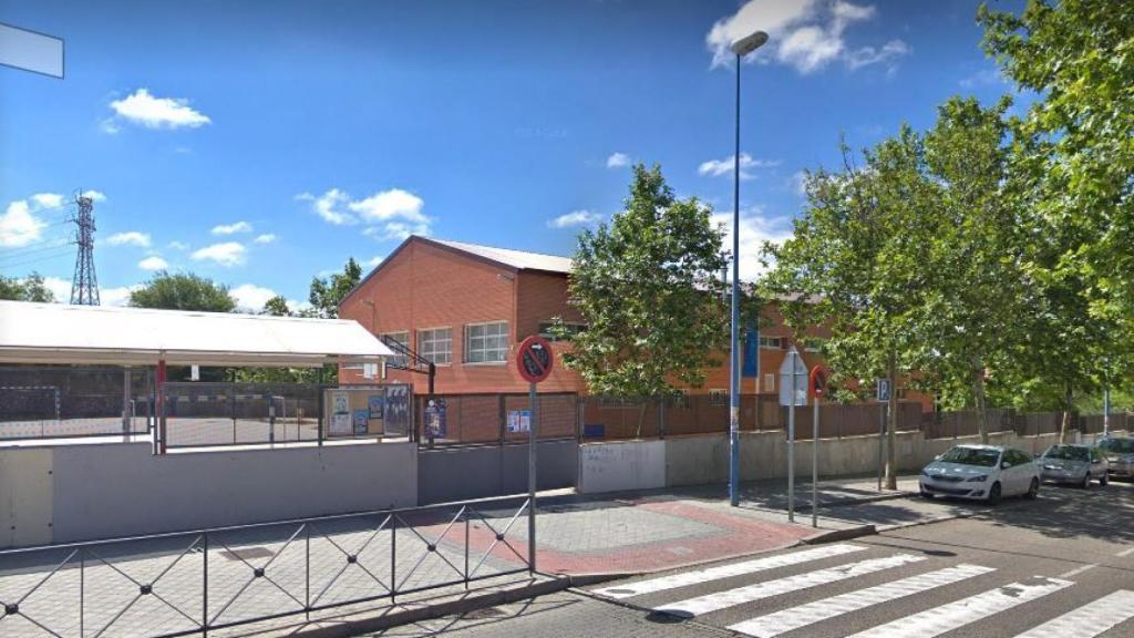 El Colegio Manuel Vázquez Montalbán de Leganés, uno de los más afectados.