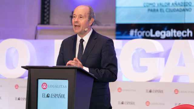 El ministro de Justicia, Juan Carlos Campo, en el Foro Legaltech de Invertia - EL ESPAÑOL