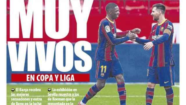 La portada del diario Mundo Deportivo (01/03/2021)