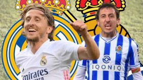 Luka Modric y Mikel Oyarzabal