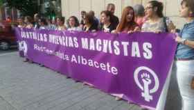Foto de archivo de un acto organizado por la Red Feminista de Albacete
