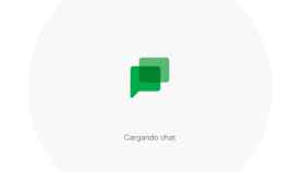 Pantalla de carga de la nueva app de Google Chat para ordenador