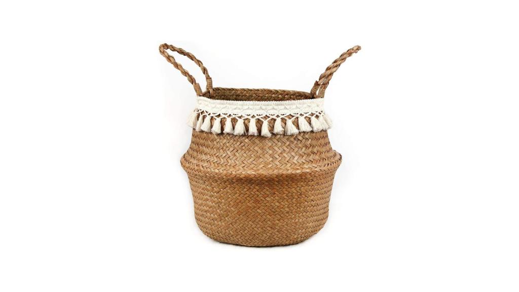 Cesta de mimbre