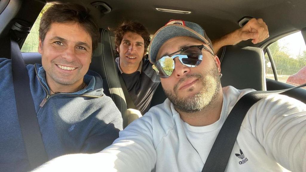 Los hermanos Rivera el día que Kiko conoció a Riverita.