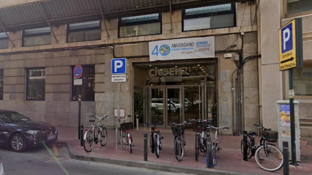 La sede de la patronal Croem está en el centro urbano de Murcia cerca del Palacio de San Esteban.