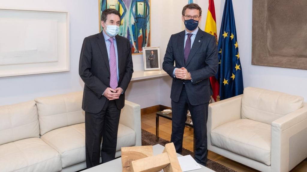 Imaz (Repsol) se reúne con Feijóo (Galicia) con un plan de proyectos industriales