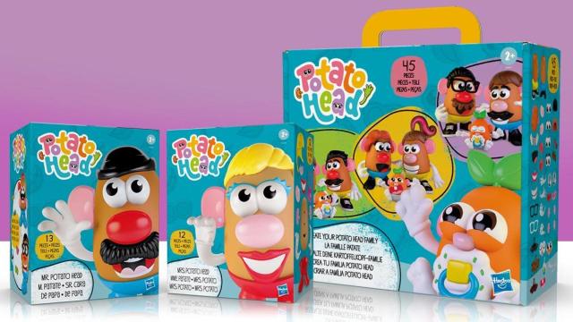 El nuevo pack que lanzará en otoño la compañía Hasbro de 'Potato Head', ya sin el 'Mr.'.