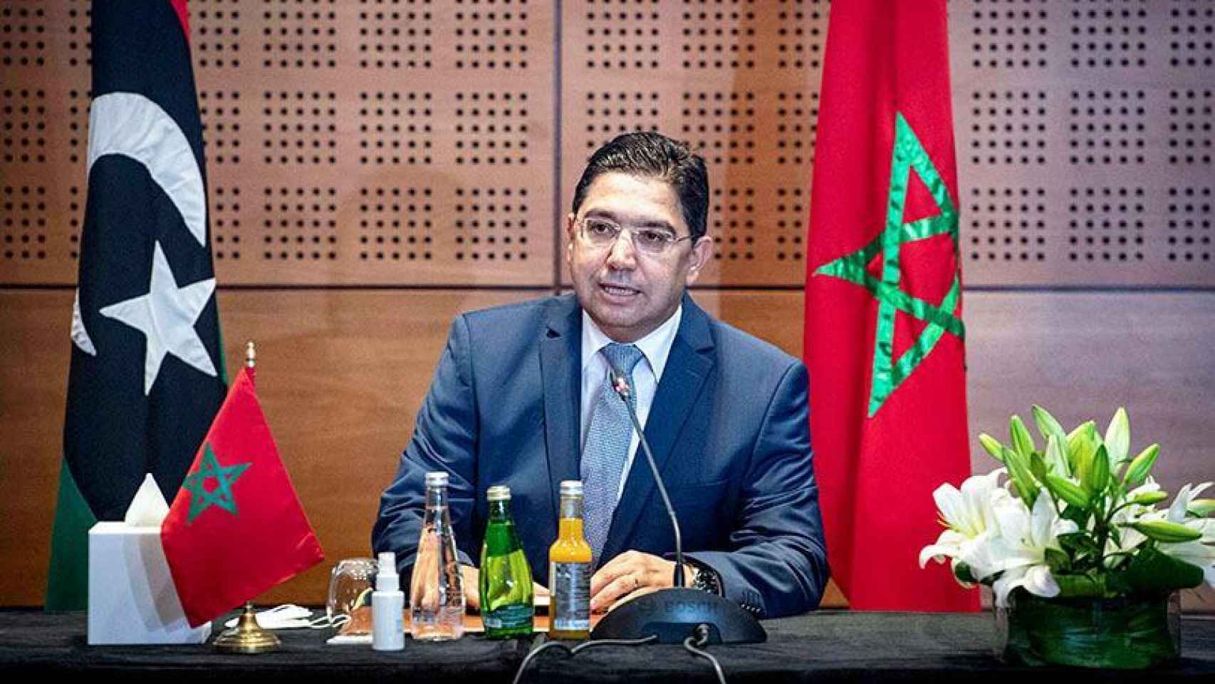 Nasser Bourita, el ministro de Exteriores de Marruecos.