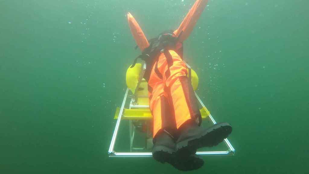 El robot submarino que puede salvar vidas.